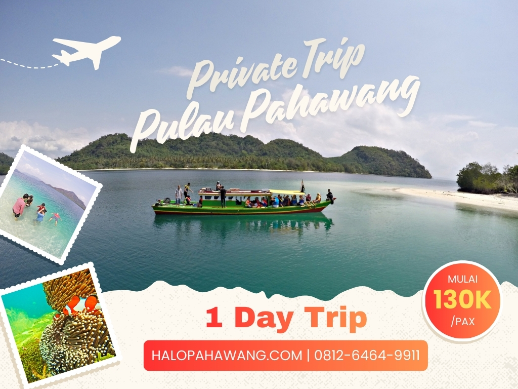 Private Trip Pulau Pahawang 1 Hari
